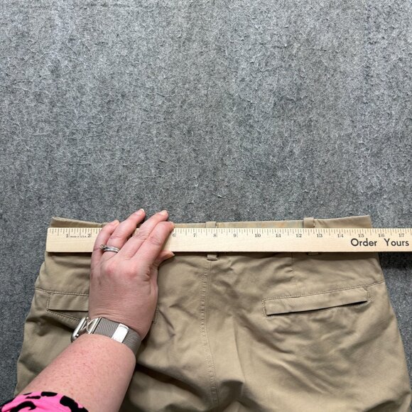 Lululemon Commission Pants Men 32 x 29 Beige Slim Tapered Technical Chinos - Picture 10 of 16